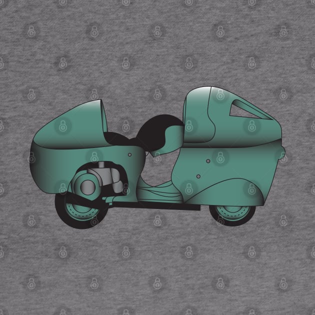 Vespa Montlhery by kindacoolbutnotreally